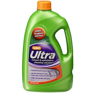 VAX ULTRA + Carpet & Upholstery CLEANING SHAMPOO Cleaner 1.42L 1 9 