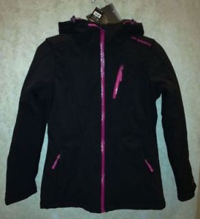 NWT Womens S M L CB SPORTS Black Pink Ski Snowboard Jacket Coat 