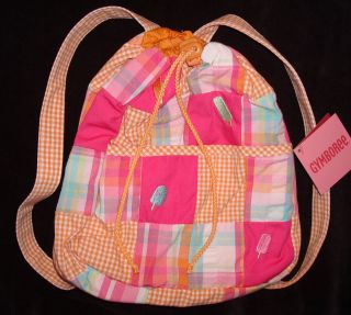 Gymboree Popsicle Party Patchwork Backpack Bag Purse 3 4 5 6 7 8 9 10 