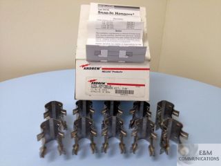 206706 2 ANDREW COMMSCOPE 7/8 SNAP IN HANGER BOX OF 10
