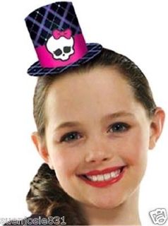Monster High Party Top Hats Party Favors supplies 8ct