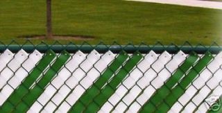 PRIVACY WEAVE FOR CHAIN LINK FENCE SILVER Privacy NEW