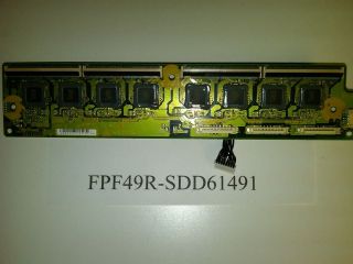 HITACHI SDR D FPF49R SDD6149​1 LOWER Y BUFFER BOARD P50A402