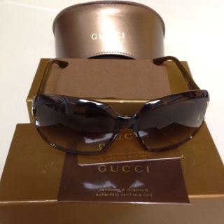 Gucci Sunglasses GG 3110/s Brown CMFDB Authentic Made In Italy