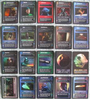 Star Wars CCG Reflections II (2) Rare Foil Cards Part 1/4 (Dark Side)