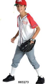 High School Musical Wild Cats Baseball Costume 8 10 NWT