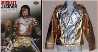 Michael Jackson History World Tour Golden Jacket+Pant