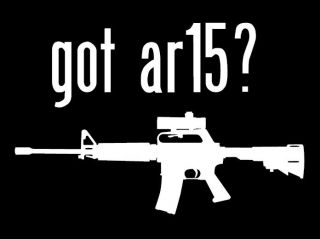got AR 15? T Shirt   Gun Insult COD Outbreak Response Zombie Shoot 