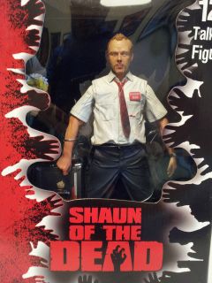   SHAUN OF THE DEAD Shaun 12 TALKING ACTION FIGURE MISB NIB NEW IN BOX