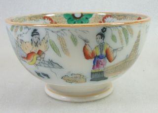 Regout Co Timor Holland Transferware Oriental Rice Bowl, no chips