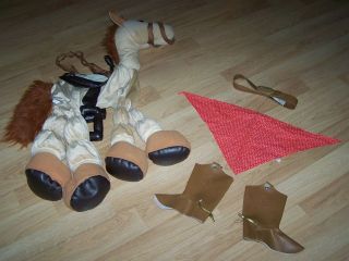 Size 3 4T Plush Horse Pony Rider Halloween Costume Boot