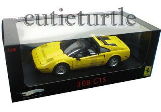 Hot Wheels Elite Ferrari 308 GTS 118 Diecast Limited Edition 1 of 