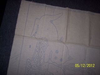 Rug hooking canvas lot of 3