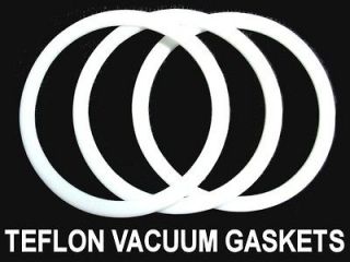 3EA. DRY CLEANING HOFFMAN AJAX PRESS VACUUM FLANGE TEFLON GASKET