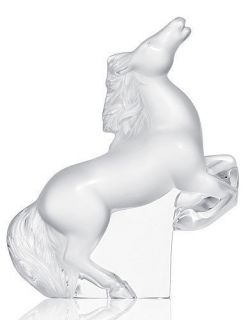   Crystal (Free W/wide Shipping) KAZAK HORSE PAPERWEIGHT Ref 1184600