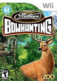 Mathews Bowhunting for Nintendo Wii Video Game Brand New