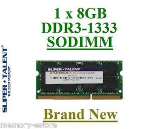   8GB (1x8GB)DDR3 1333 PC3 10600 SODIMM Laptop RAM Memory Micron Chip