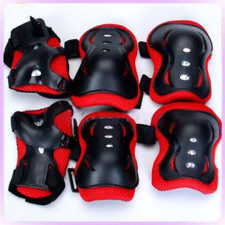 Knee Elbow Wrist Protective Guard Pad Kid Child Skating inline Gear 