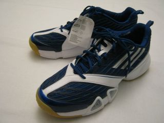  10 Adidas VOLLEIO Indoor Court Volleyball Shoes, Blue Non Marking