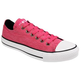   ALL STAR CHUCK TAYLOR 132292 HOT PINK SNEAKER LO TOP SHOES SIZE