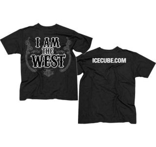 ICE CUBE   I Am The West   T SHIRT S M L XL 2XL Brand New   Official T 