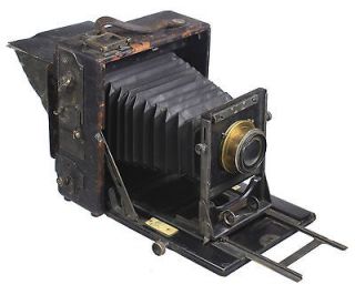   Handle Folmer Schwing Kodak Speed Graphic 4x5 Camera,Brass B&L Lens