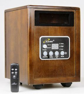 iLiving Infrared Space Quartz Heater 1500W by Dr Infrared Heater 2X 