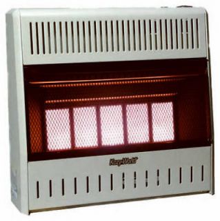   KWN323 5 Plaque Infrared 30,000 BTU Natural Gas Vent Free Wall Heater