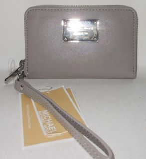 Michael Kors ElectronicMult​i Function Iphone Case Zip Wristlet 