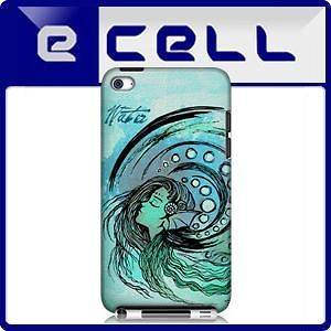   DESIGNS WATER ELEMENT PROTECTIVE BACK CASE FOR APPLE iPOD TOUCH 4G