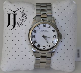   By Marc Jacobs Bubble Silver Stainless Bracelet Watch 36MM MBM3110