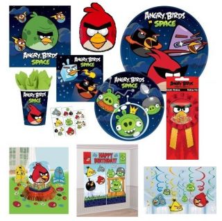 ANGRY BIRDS & New SPACE Party Supplies ~Choose Items You Need from 