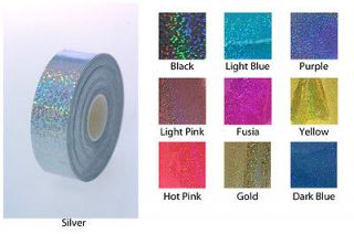 45 Roll of Vinyl Glitter Tape for Hoops and Signs Twinkle Tape