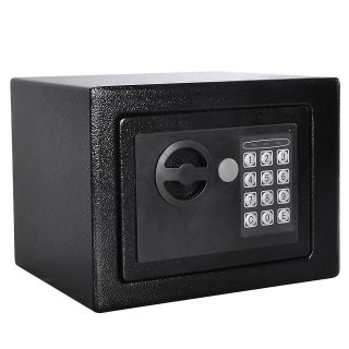   Electronic Home Security Safe Cash Jewelry Box Depository Gun Cabinet