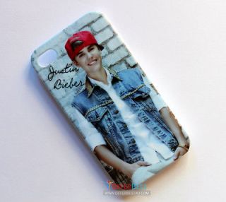 iphone 4 justin bieber case in Cases, Covers & Skins