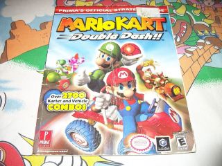 Mario Kart Double Dash Nintendo GameCube Players Strategy Guide Book 