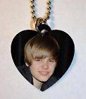 Justin Bieber Cute Tween Photo Charm Pendant Necklace 0