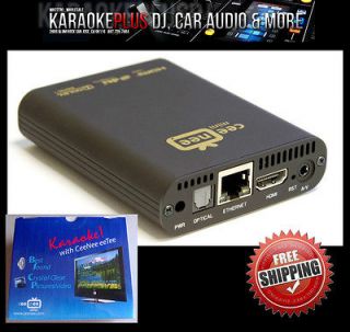 CeeNee eeTee Mini HD 1080p Karaoke/Networ​k Media Player 1TB