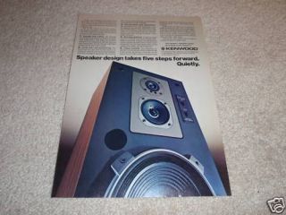 Kenwood LS 1200 Speaker AD from 1979, Article, Info