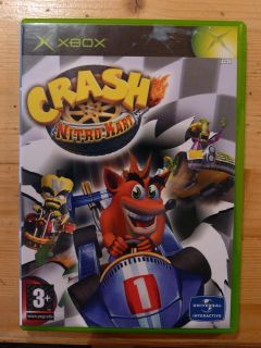 ORIGINAL XBOX GAME   Crash Nitro Kart