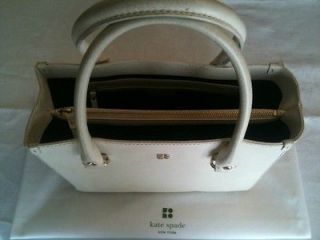 Kate Spade Quinn Tarrytown Authentic Off White leather purse handbag