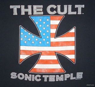 THE CULT Vintage Concert SHIRT 80s TOUR T RARE ORIGINAL 1989 Sonic 