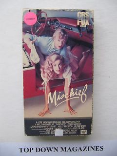 Mischief VHS Movie Doug McKeon/Kelly Preston/Chris Nash