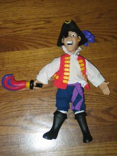 THE WIGGLES RARE 15  CAPTAIN FEATHERSWORD TALKING FIGURE TOY DOLL