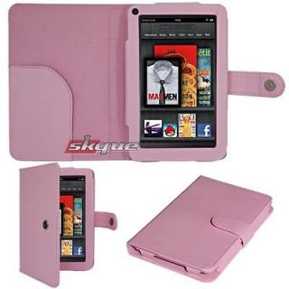   Stylish Bookstyle Leather case Cover For  Kindle Fire 7in tablet