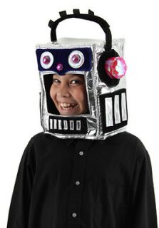 Robot Helmet Astronaut Kids Halloween Costume Accessory