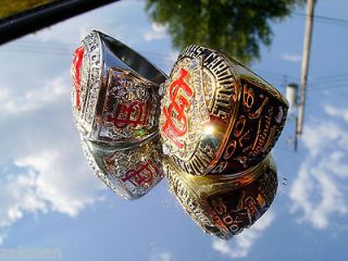 2006 & 2011 St Louis Cardinals World Series Championship Ring Replicas