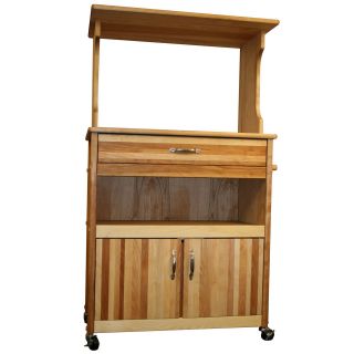 microwave cart in Kitchen Islands & Carts