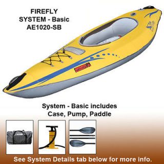  Elements Firefly Inflatable Kayak System w/paddle, pump & case