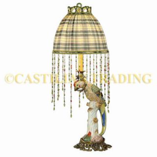 plaid lamp shades in Home & Garden